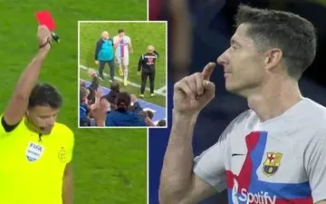 اعتراض بارسلونا به محرومیت ۳ جلسه‌ای لواندوفسکی رد شد
