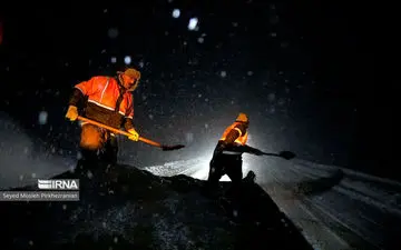 دید افقی در آزادراه تهران-ساوه-همدان ۲۰ متر شد
