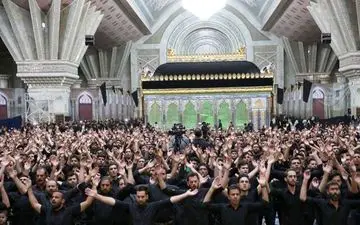 برگزاری مراسم عزاداری حضرت زهرا(س) در حرم امام راحل