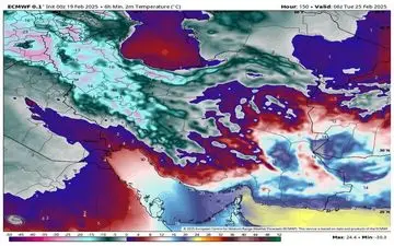 هشدار هواشناسی؛ کاهش محسوس دما از جمعه / ورود موج بارشی جدید به کشور