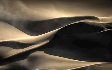 عکس منتخب نشنال جئوگرافیک | مه در شن های ساحل