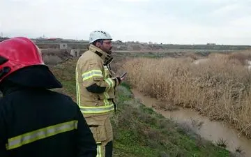 عملیات یافتن کودک مفقود شده در رودخانه کشف مشهد ادامه دارد