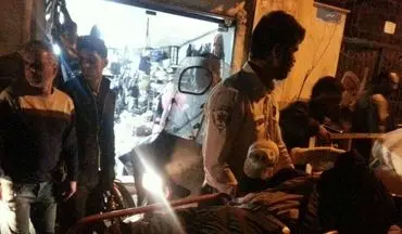 انفجار و ریزش آوار یک کارگاه کفاشی در تهران 3 مرد جوان را مصدوم کرد