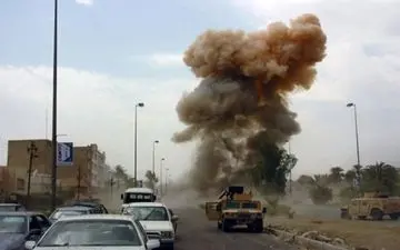 حمله موشکی به شرق موصل