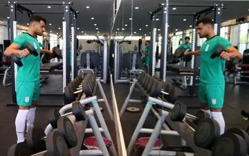 تیم ملی در پک تمرین کرد +عکس