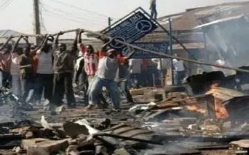 حمله انتحاری یک زن در مسجد