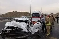 دو کشته نتیجه بی‌احتیاطی راننده پراید در محور مهران