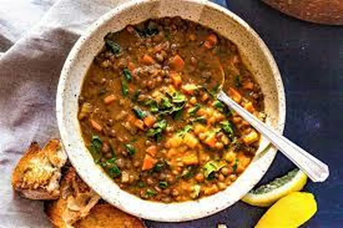 سوپ خوشمزه و مقوی ایرانی | طرز تهیه سوپ عدس!
