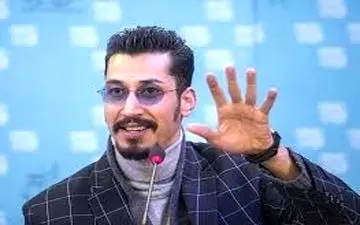  عکسی از قد بلندترین بازیگر ایران