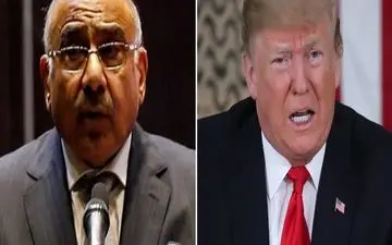 آمریکا نخست‌وزیر عراق را تحت فشار قرار داده است