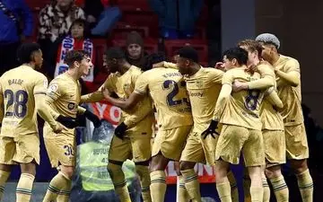 بارسلونا در غیاب لواندوفسکی اتلتیکومادرید را شکست داد 