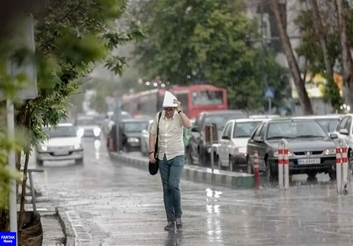  پیش بینی ۵ روز بارانی برای اکثر مناطق کشور