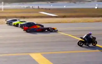 رقابت حیرت انگیز سریع‌ترین وسایل نقلیه جهان + فیلم 