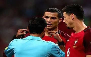 عکس/خط و نشان کریس رونالدو برای فغانی