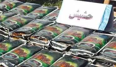 قاچاقچی حرفه‌ای با ۵۸۵ کیلوگرم حشیش در کنارک دستگیر شد