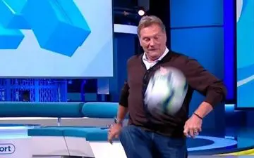  اتفاق هولناک برای مجری معروف تلویزیون هنگام پخش برنامه زنده+عکس 