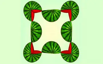 چند هندوانه در تصویر وجود دارد؟ + پاسخ 