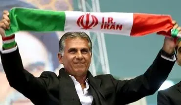 عکس یادگاری کی‌روش و پدرش با لباس تیم ملی ایران