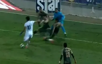 گل دوم استقلال به شمس آذر توسط رضائیان + ویدئو