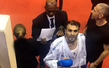 صعود عسگری به دیدار نهایی در روز نخست لیگ جهانی کاراته