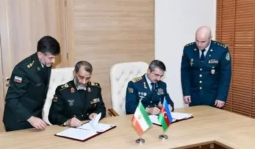  فرماندهان مرزبانی ایران و آذربایجان پروتکل همکاری امضا کردند