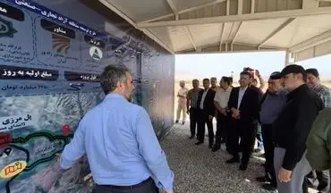 بازدید کلیدی از پروژه استراتژیک جلفا-کلاله؛ گام بلند ایران در توسعه کریدورهای بین‌المللی

