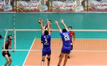  تیم والیبال هاوش گنبد از سد شهرداری ورامین گذشتند 