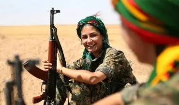 دختر شجاعی که با داعش می‌جنگد + عکس