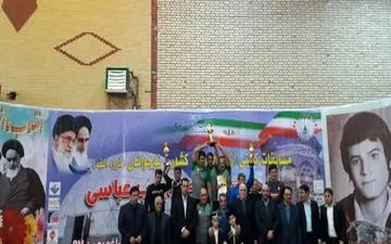 به میزبانی مراغه
مازندران قهرمان ‌‌کشتی آزاد نوجوانان کشور شد