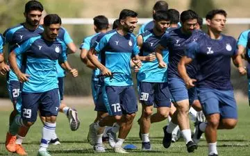 تمرین آبی پوشان ۲ روز تعطیل شد