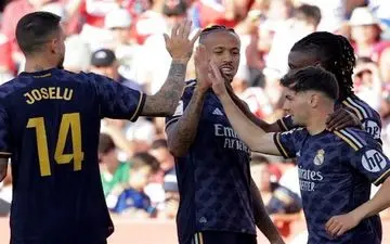  رئال مادرید برد و سقوط گرانادا را تلخ‌تر کرد 