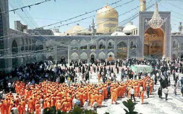 مهمانانی خاص برای امام رضا (ع)