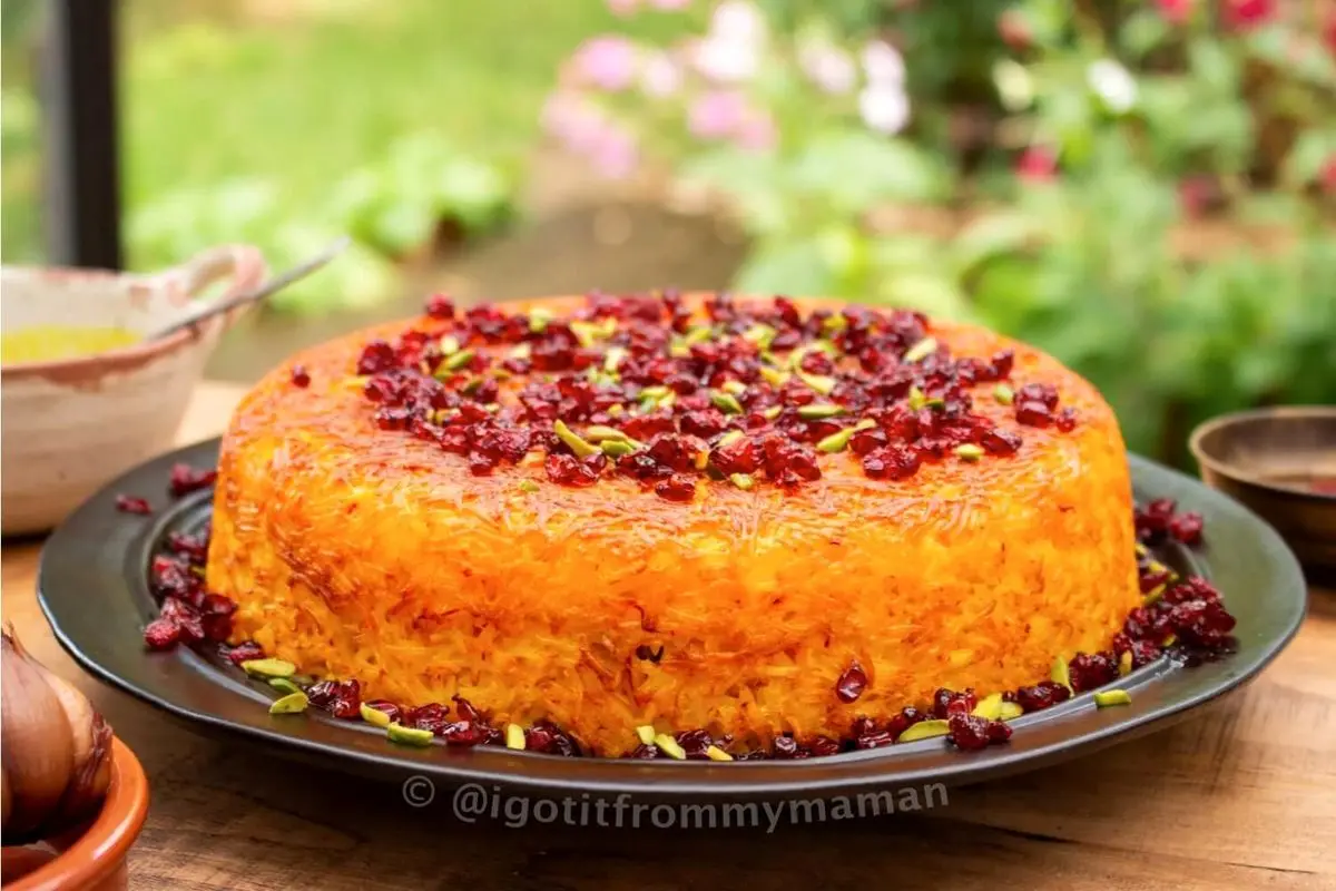 این ته چین متفاوت رو هم امتحان کنید| ته چین مرغ لونگی