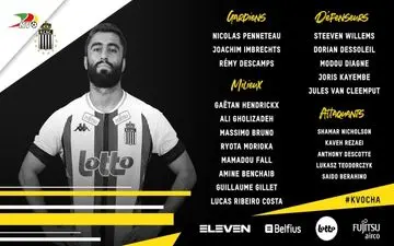 بازگشت مهاجم ایرانی به لیست شارلوا