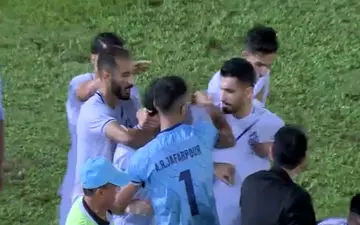 گل اول ملوان بندرانزلی برابر چادرملو توسط رضا غندی پور + ویدئو