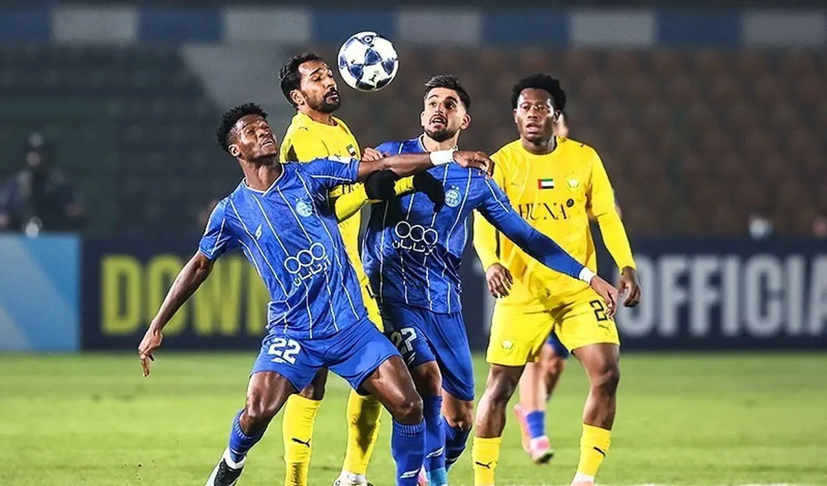 خلاصه بازی استقلال 1 - الوصل امارات 1 + ویدئو