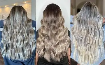 رنگ موی بلوند یخی انتخابی فوق العاده برای تابستان +  ترندترین رنگ موهای بلوند یخی