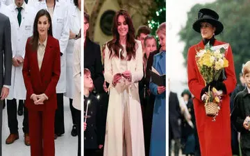 استایل‌های کریسمسی بانوان سلطنتی: الهام‌بخش شیک‌پوشی
