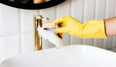نحوه تمیز کردن شیرآلات و سینک!