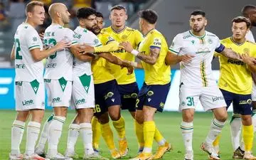 تساوی پرگل اومونیا در حضور ۷۶ دقیقه‌ای انصاری‌فرد
