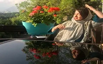 تیپ و استایل هانیه توسلی در طبیعت بهاری (عکس)