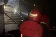 مهار سریع حریق طلافروشی توسط آتش‌نشانان سمنانی