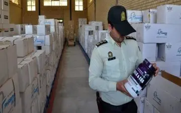 توقیف 2 تن نسکافه قاچاق در اصفهان