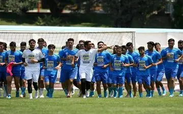  تست سرعت مربی بدنساز جدید آبی‌پوشان از شاگردان شفر + تصاویر