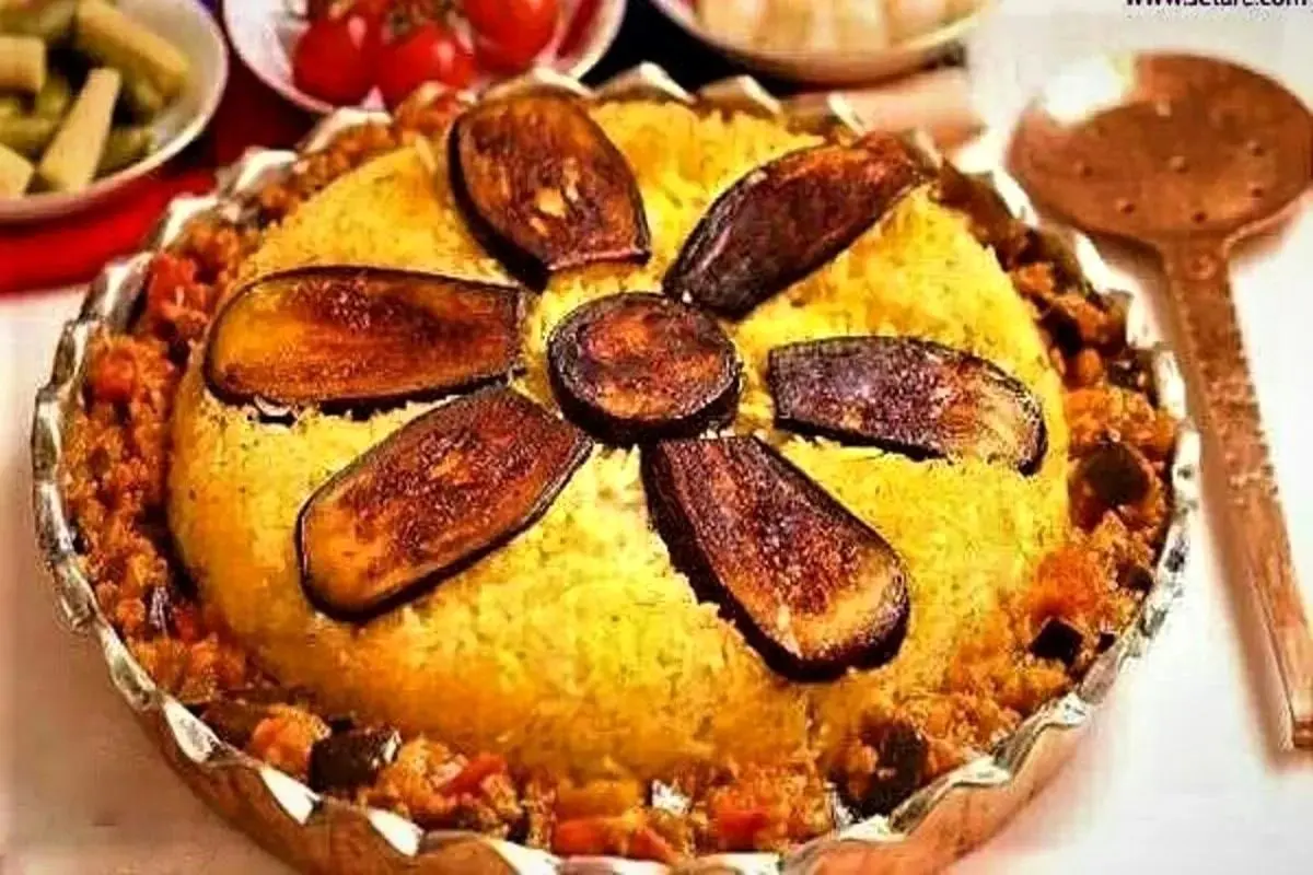 گام به گام تا بادمجان پلوی قزوینی!