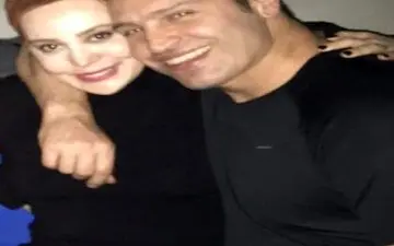  بازیگر زن سریال "معمای شاه" در آغوش همسرش