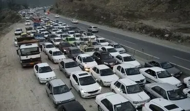 ترافیک نیمه سنگین در کرج-چالوس و هراز