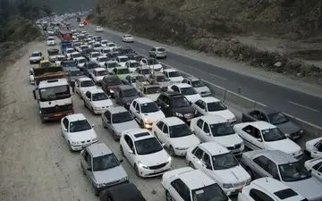 ترافیک نیمه سنگین در کرج-چالوس و هراز