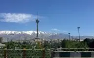 هوای تهران پاک است/ تداوم کاهش دمای هوای پایتخت