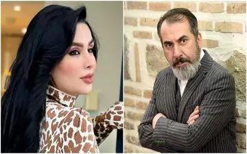 جنجال دوباره سیامک انصاری و دنیا جهانبهت / آیا واقعاً این دو باهم در ارتباط هستند ؟!! + ویدئو لورفته